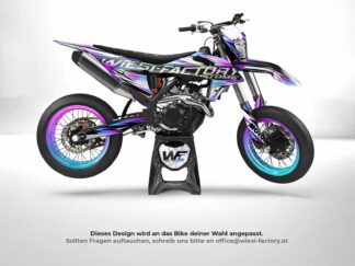 Icetaper Supermoto Dekor am Bike