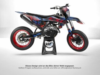 Monsher Supermoto Dekor am Bike