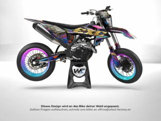Sklair Supermoto Dekor am Bike