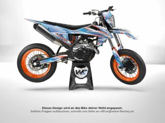 Survivor Supermoto Dekor am Bike