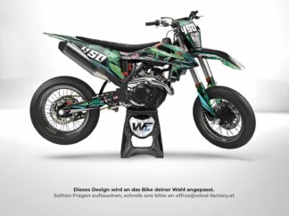 Tropical Supermoto Dekor am Bike